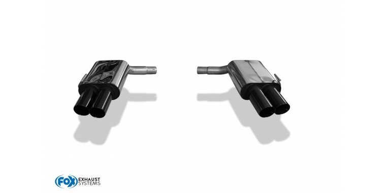 Ford Explorer  WUJ einddemper rechts/links - 2x90  25 rechts/links zwart ge&euml;mailleerd