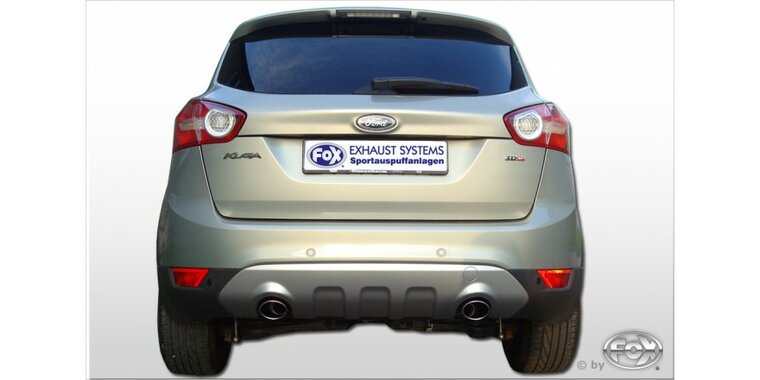 Ford Kuga einddemper uitgang rechts/links - 106x71  32 rechts/links