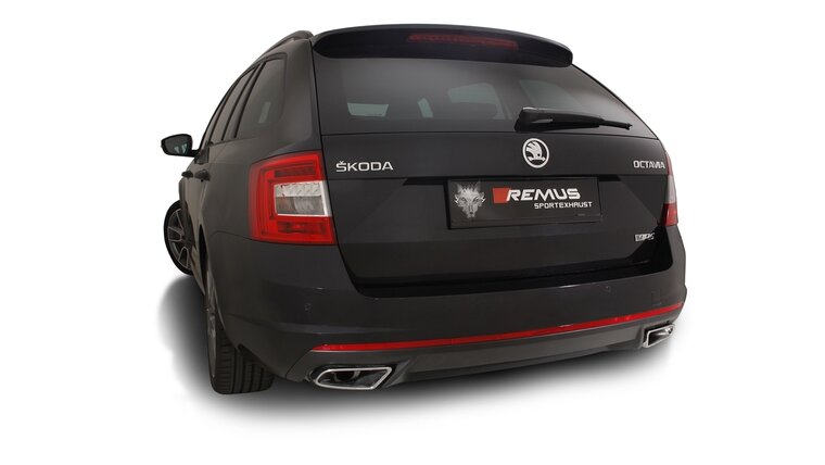 sportuitlaat skoda octavia vrs