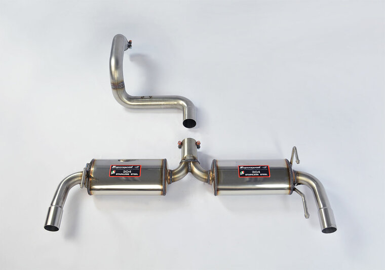 Supersprint Rear exhaust Right - Left &quot;Sport&quot; 595 ABARTH 1.4T &quot;50&deg; Anniversario&quot; (180 Hp) 2013