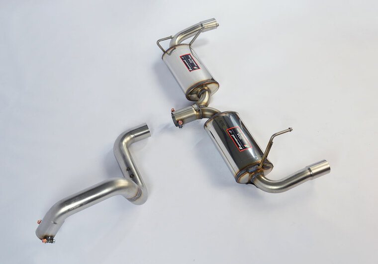 Supersprint Rear exhaust Right - Left &quot;Sport&quot; 595 ABARTH 1.4T &quot;50&deg; Anniversario&quot; (180 Hp) 2013