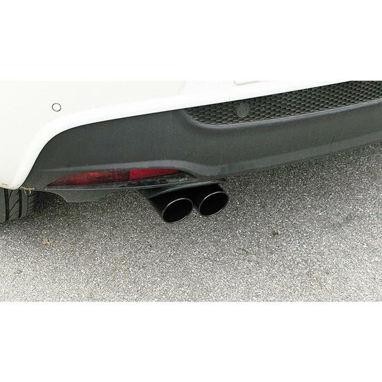 Supersprint Rear exhaust OO80 &quot;Gun Metal Grey&quot; GRANDE PUNTO EVO ABARTH 1.4T MultiAir SuperSport (180 Hp) 2012 -&gt;