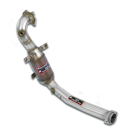 Supersprint Turbo downpipe kit + Metallic catalytic converter   GRANDE PUNTO ABARTH 1.4T - All models (special turbine application)