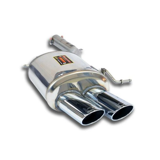 Supersprint Rear exhaust Left 100x75 ALPINA B5 (F10 / F11) 4.4i V8 Bi-Turbo (540 Hp) 2012 -&gt; 2014