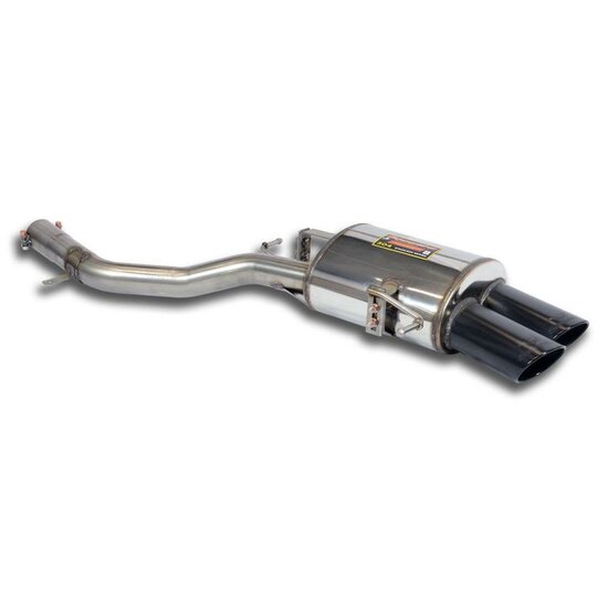 Supersprint Rear exhaust Right 100x75 &quot;Gun Metal Grey&quot; ALPINA B5 (F10 / F11) 4.4i V8 (507 Hp) 2010 -&gt; 2012