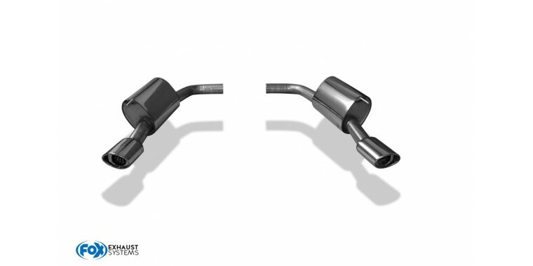 Jaguar XK8/ XKR Typ QEV/ QDV einddemper rechts/links &Oslash; 63.5 - 115x85 Typ 33 rechts/links