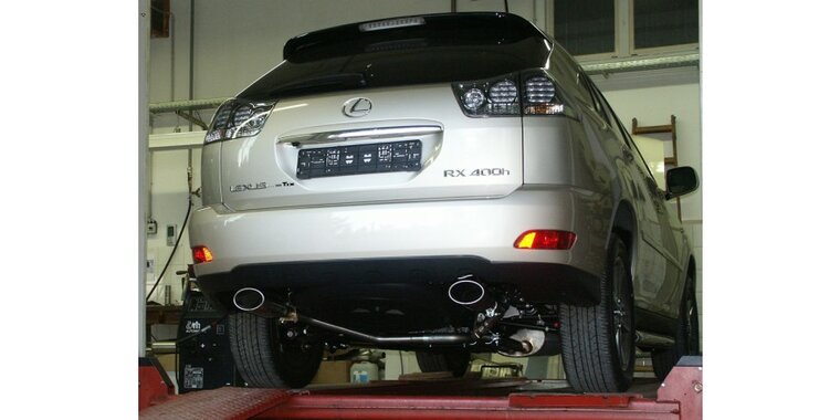 Lexus RX 400H - HXU3 einddemper uitgang rechts/links - 140x90 Typ 32 rechts/links