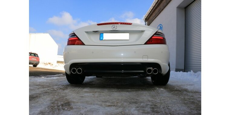 Mercedes SLK Typ 172 - AMG Line einddemper rechts/links - 2x76 Typ 16 rechts/links