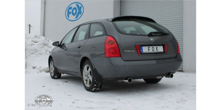 Nissan Primera P12 Traveller einddemper uitgang rechts/links - 1x90 Typ 12 rechts/links