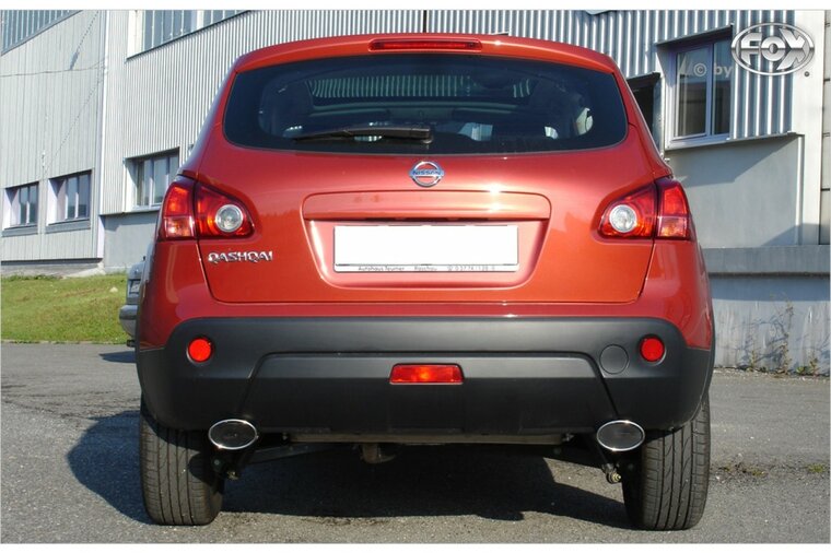 Nissan Qashqai - diesel einddemper dwars uitgang rechts/links - 115x85 Typ 44 rechts/links