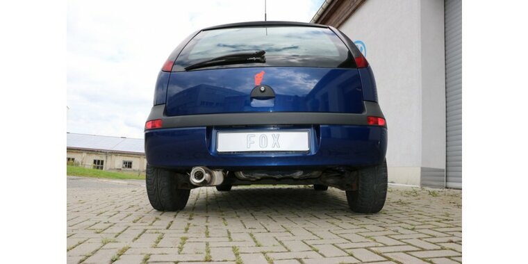 Opel Corsa C einddemper - 1x90 Typ 13