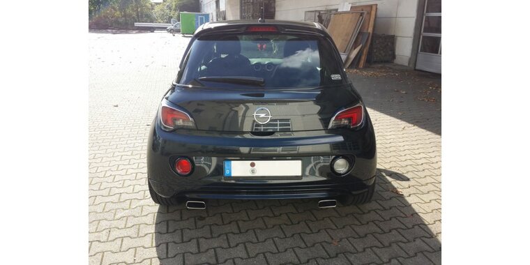 Opel Adam einddemper dwars uitgang rechts/links - 145x65 Typ 59 rechts/links