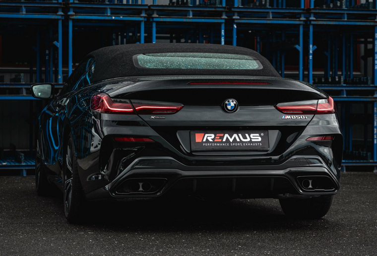 Remus Sportuitlaat BMW M850i xDrive [G14/G15] Cabrio. Coup&eacute; Einddemper