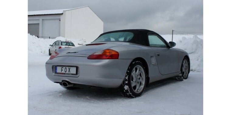 Porsche Boxster Typ 986 einddemper - 140x90 Typ 32 in het midden