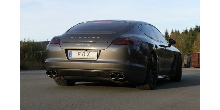 Porsche Panamera 4.8l einddemper rechts/links - 2x115x85 Typ 44 rechts/links