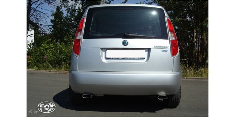 Skoda Roomster 5J einddemper rechts/links - 130x50 Typ 52 rechts/links