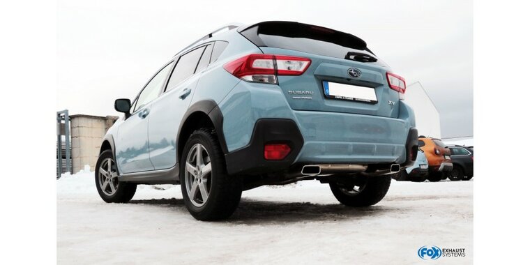 Subaru XV - G5 einddemper dwars uitgang rechts/links - 145x65 Typ 59 rechts/links