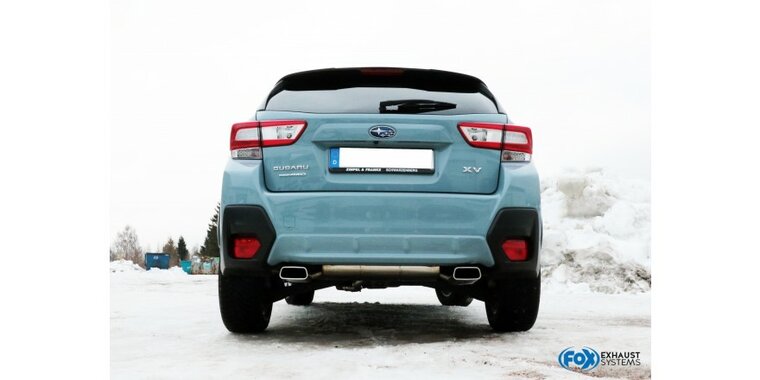 Subaru XV - G5 einddemper dwars uitgang rechts/links - 145x65 Typ 59 rechts/links