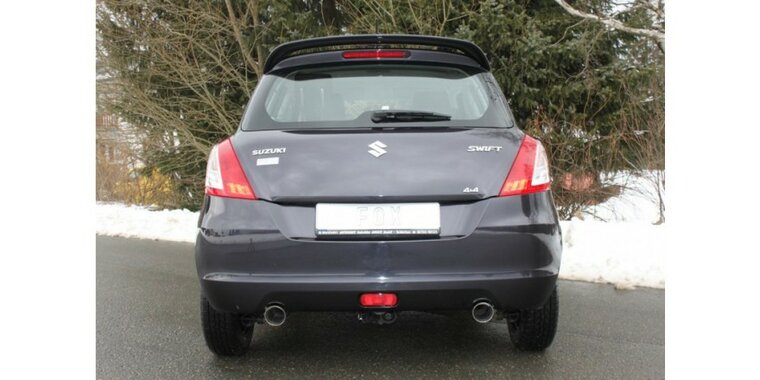 Suzuki Swift Sport IV - 4x4 einddemper uitgang rechts/links - 1x90 Typ 25 rechts/links