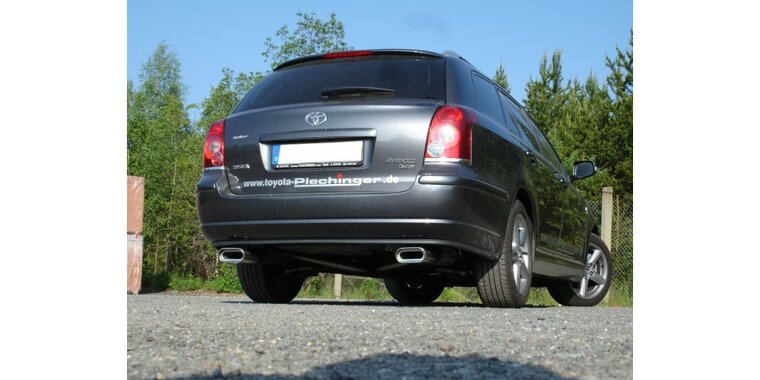 Toyota Avensis T25 diesel - Combi einddemper rechts/links - 160x80 Typ 53 rechts/links