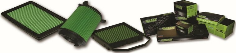 GREEN Vervangingsfilter Paneel Alfa Romeo 145 1,8L i 16V Twin Spark Bouwjaar 96&gt;01