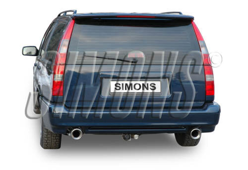 Simons Sportuitlaat Volvo V70 Estate 1997-1999