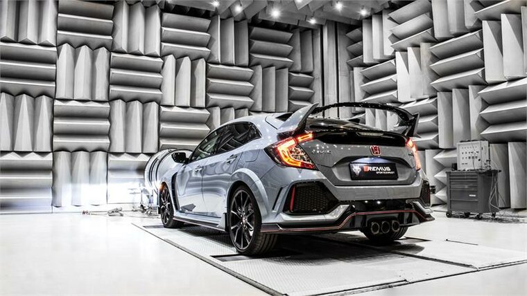 sportuitlaat Honda Civic X