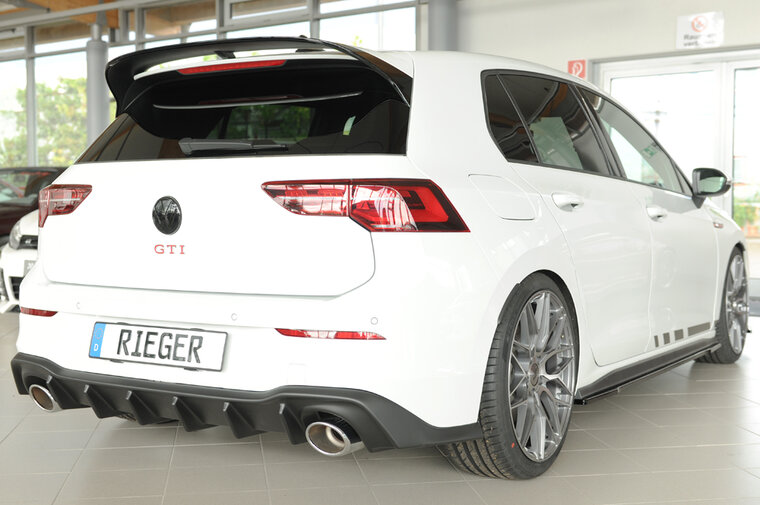 Rieger Tuning Diffuser voor VW Golf 8 GTI Clubsport - Verbeter Aerodynamica &amp; Stijl