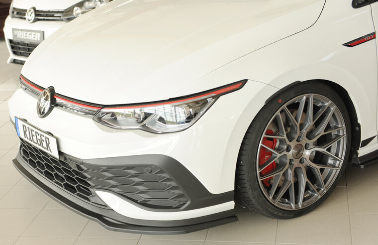 Rieger Spoilerzwaard Matt zwart Golf 8 GTi Clubsport