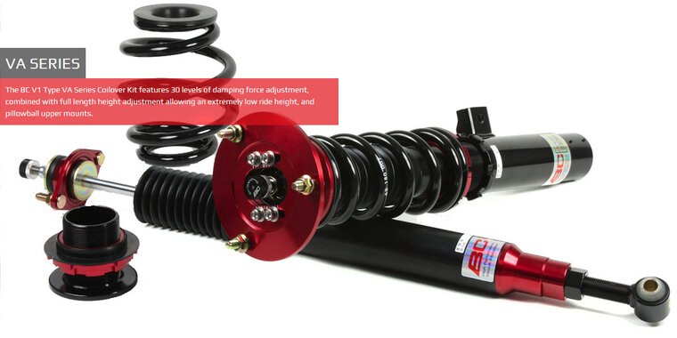 Lancia Delta Integrale 86-92 8V/16V BC Racing Coilover V1-VA