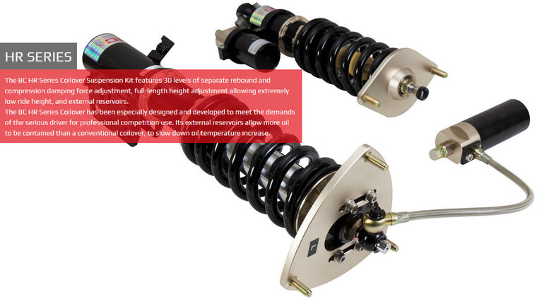 BMW 3 E36 92-98 BC Racing Schroefset [HM]