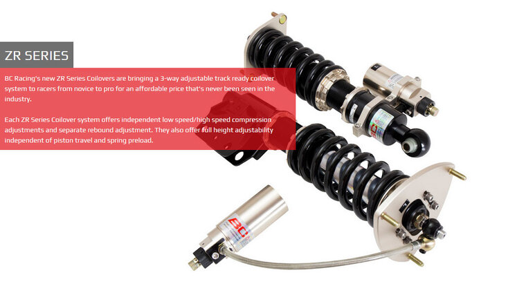 BMW 3 E36 92-98 BC Racing Schroefset [ZR]