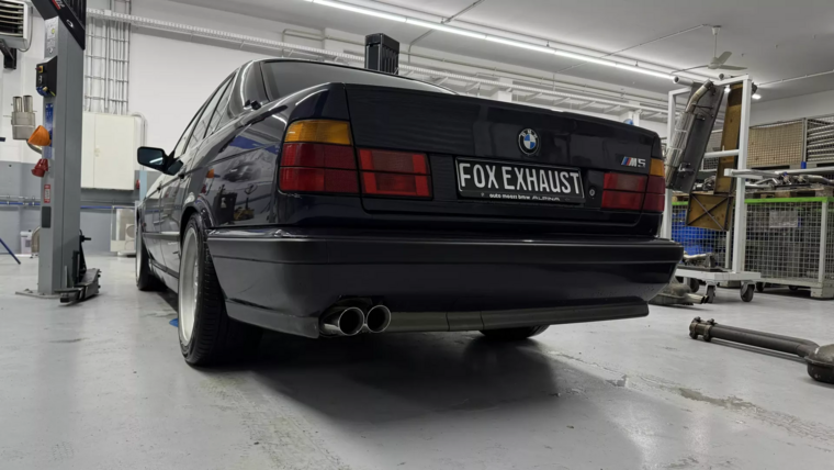 Fox Sportuitlaat BMW 5 serie E34 Einddemper