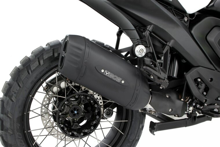 BOS Black Edition Desert Fox Double D Slip-on BMW R 1300 GS Bj. 2023-