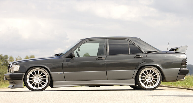 Rieger Tuning sideskirt Mercedes 190 [W201] Sedan