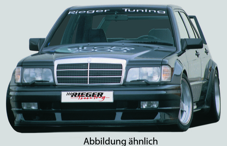 Rieger Tuning voorbumper Mercedes 190 [W201] Sedan voor SEC-grill