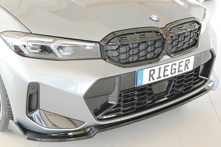 Rieger Tuning voorsplitter BMW 3-Serie G20/21 voor originele M-Sport-pakket voorbumper