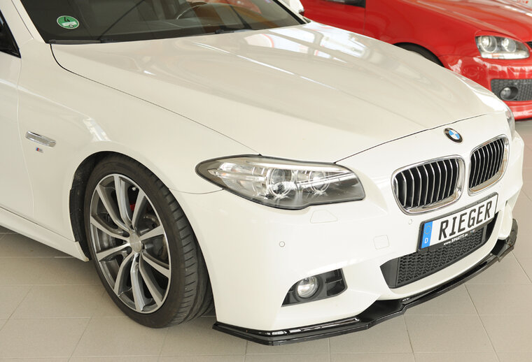 Rieger Tuning voorsplitter BMW 5-Serie F10/11 voor originele M-Sport-pakket voorbumper