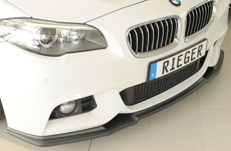 Rieger Tuning voorsplitter BMW 5-Serie F10/11 voor originele M-Sport-pakket voorbumper