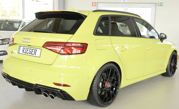 Rieger Tuning diffuser Audi A3 / S3 [8V] Alleen S3 (8V) hatchback/sportback