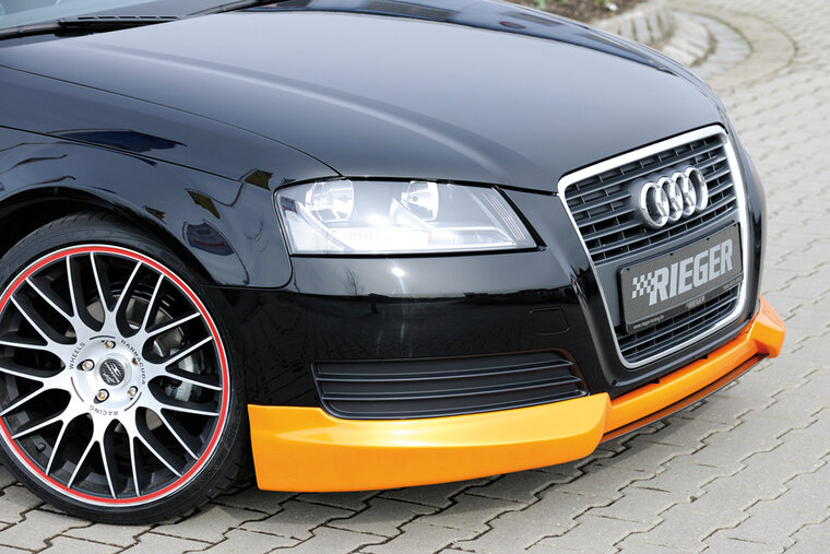 Rieger Tuning voorspoiler lip Audi A3 [8P]