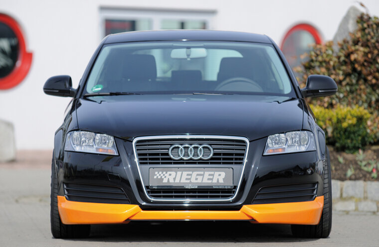 Rieger Tuning voorspoiler lip Audi A3 [8P]