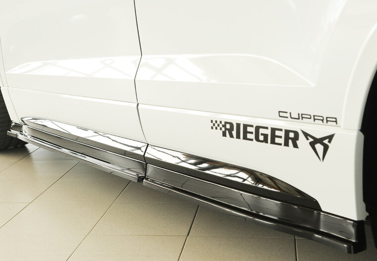 Rieger Tuning sideskirt aanzetstuk (3-delig) Seat Ateca FR / Cupra 5FP (Deurbekleding), alleen FR / Cupra