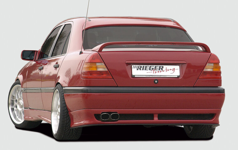 Rieger Tuning achterbumper verlenging Mercedes C klasse [W202] alleen tot -06.97 (tot model 97)