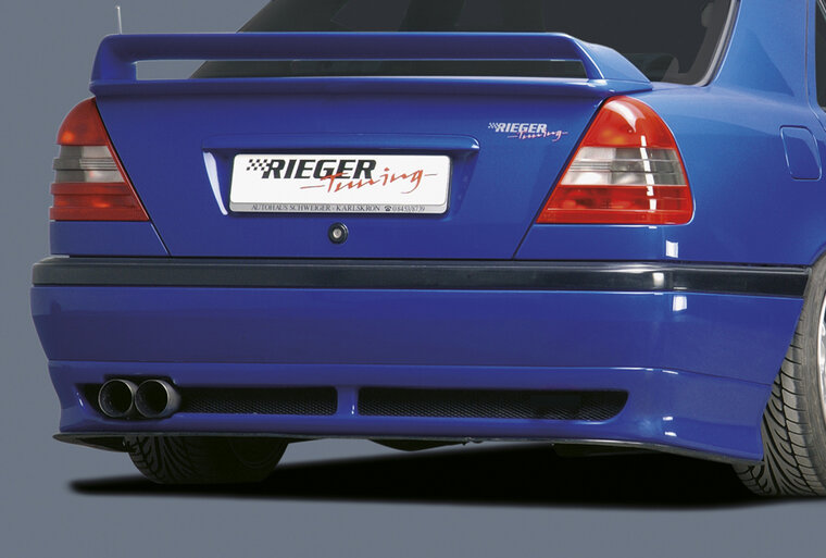 Rieger Tuning achterbumper verlenging Mercedes C klasse [W202] alleen tot -06.97 (tot model 97)