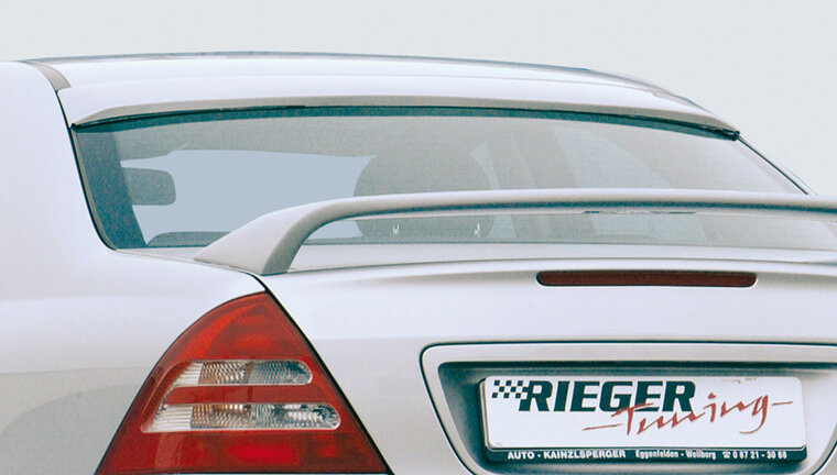 Rieger Tuning achterraambekleding Mercedes C klasse [W203] met uitsparing voor antenne