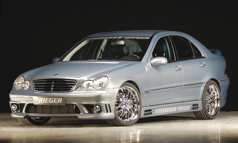 Rieger Tuning voorbumper Mercedes C klasse [W203]