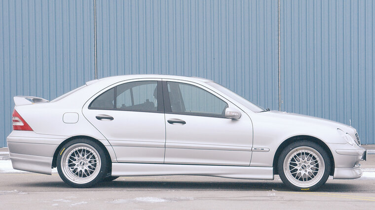 Rieger Tuning sideskirt Mercedes C klasse [W203] Tot -03.2004