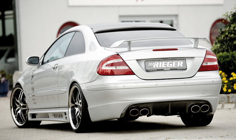 Rieger Tuning achterraam afdekking Mercedes CLK [W209]