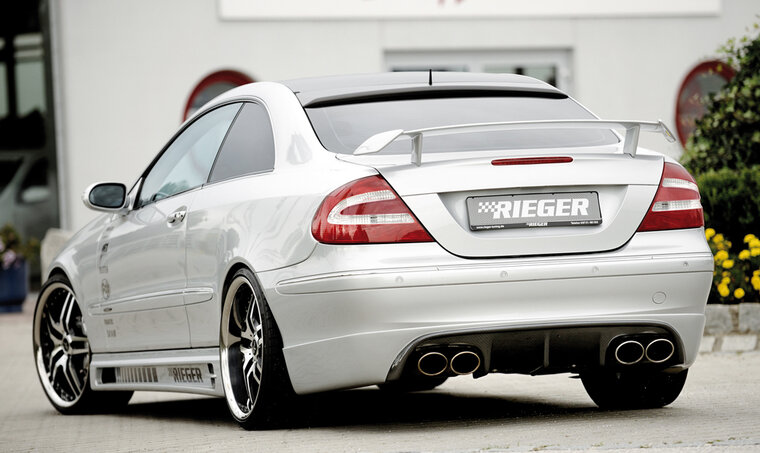 Rieger Tuning achterraam afdekking Mercedes CLK [W209]